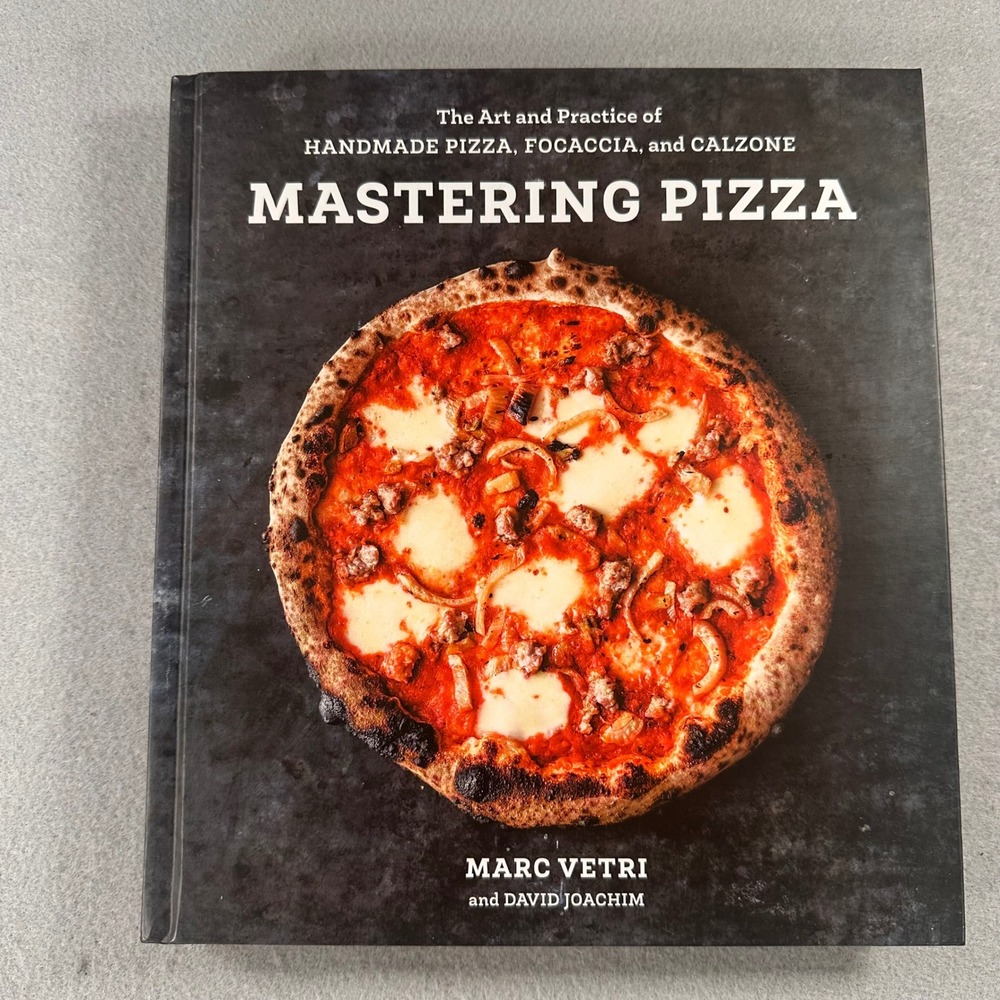 Mastering Pizza Cookbook Marc Vetri David Joachim Hardcover Italian Recipes